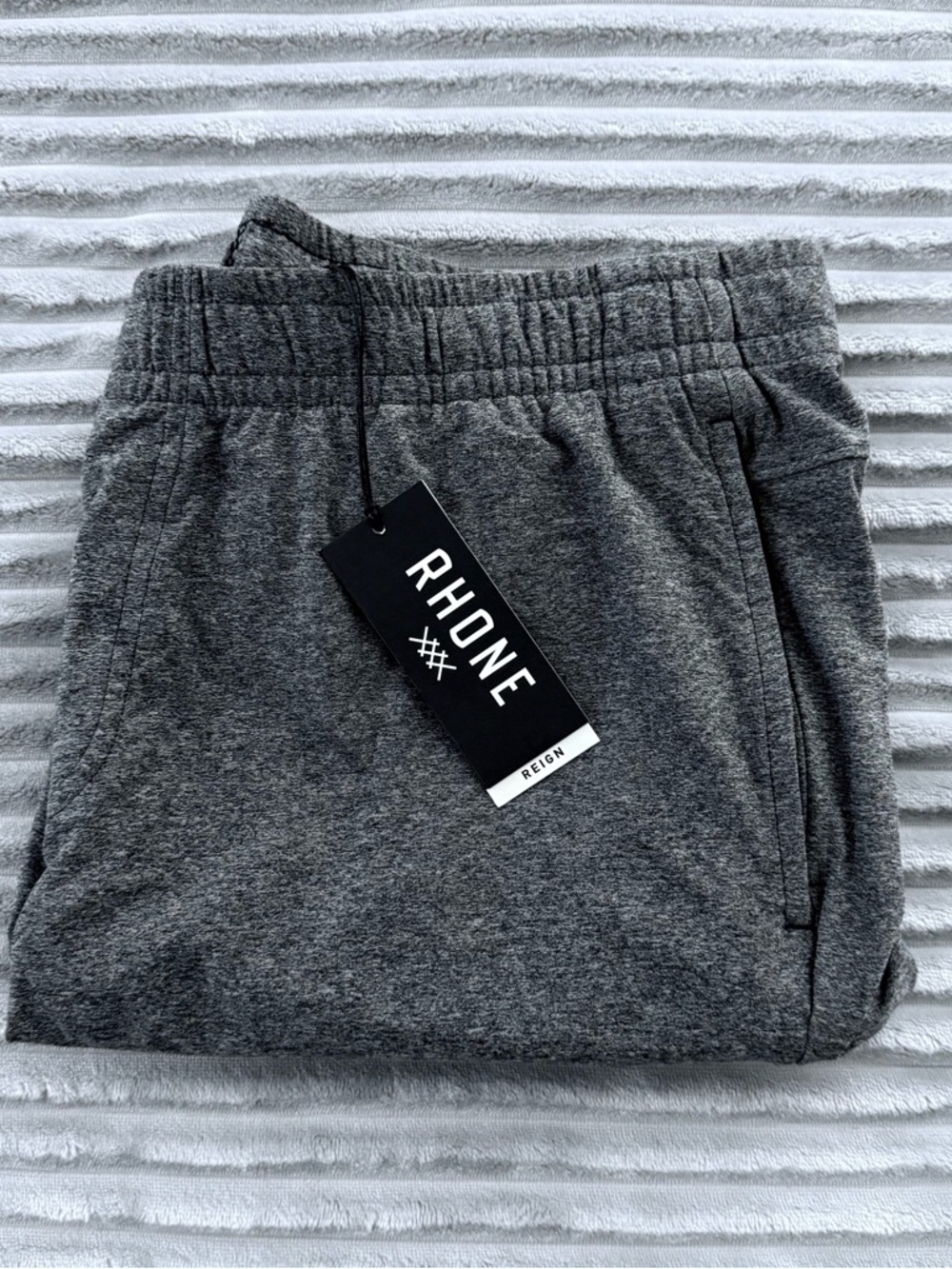 RHONE Reign All Around Charcoal Gray Active Joggers